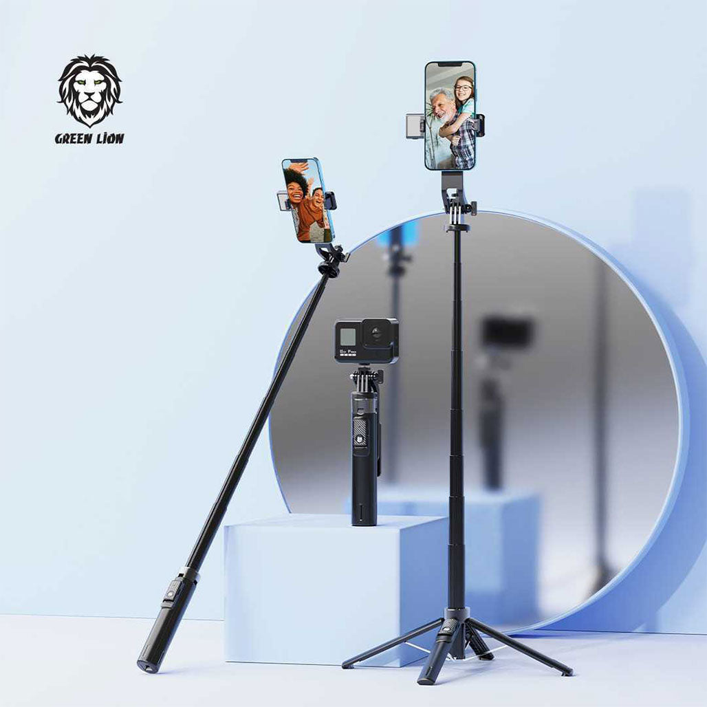 A Photo Of Green Lion Click Stick 2 Selfie Stick | GNCLISTCK2BK