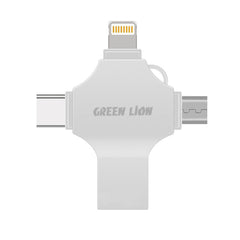 A Photo Of Green Lion 4-in-1 USB Flash Drive 64GB | GN4IN1USB64SL