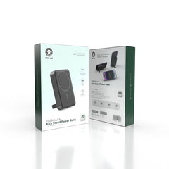 A Photo Of Green Lion Kick Stand Power Bank with Magsafe Charging 10000mAh PD 20W