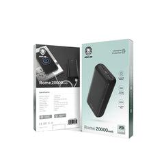 A Photo Of Green Lion Rome 20000mAh Power Bank | GNRME20KPD2BK