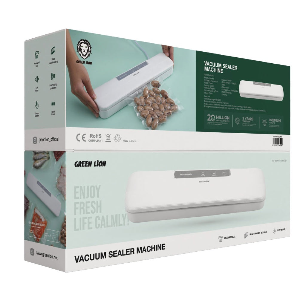 A Photo Of Green Lion Vacuum Sealer Machine - White