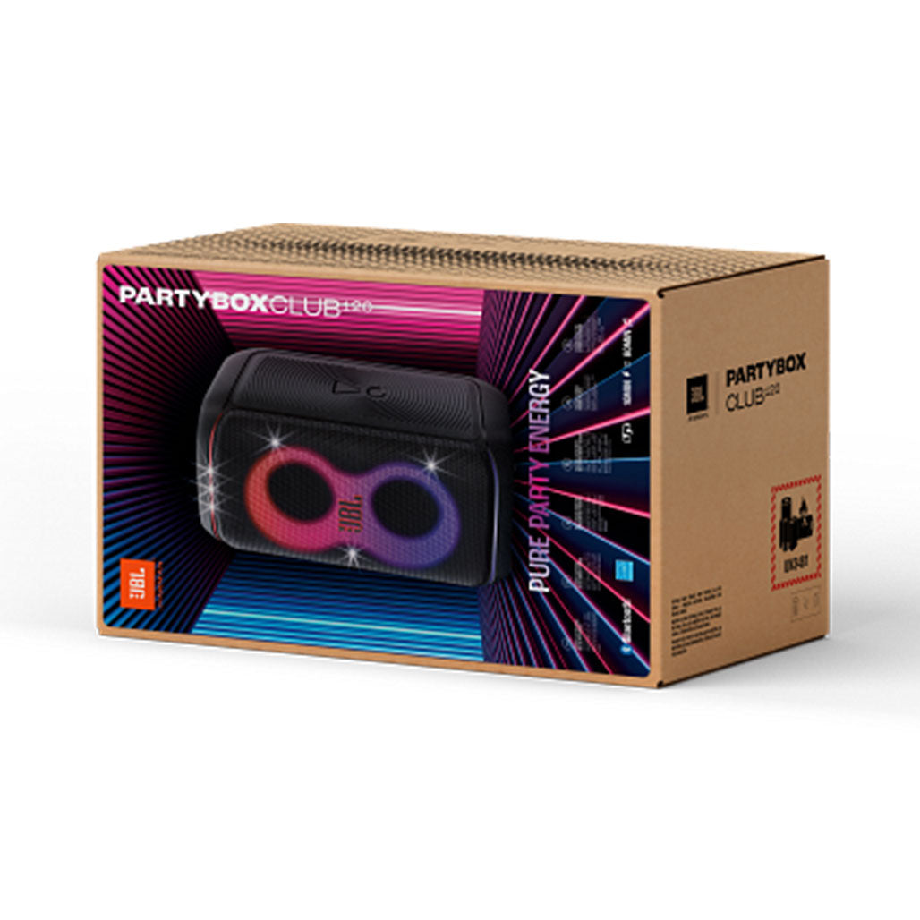 A Photo Of JBL PartyBox Club 120 - Portable Bluetooth Speaker with Powerful JBL Pro Sound