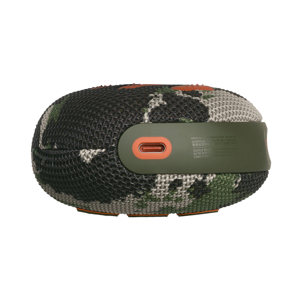 A Photo Of JBL Clip 5 Ultra-Portable Bluetooth Speaker with JBL Pro Sound, 12-Hour Playtime, IP67 Waterproof & Dustproof, Redesigned Carabiner