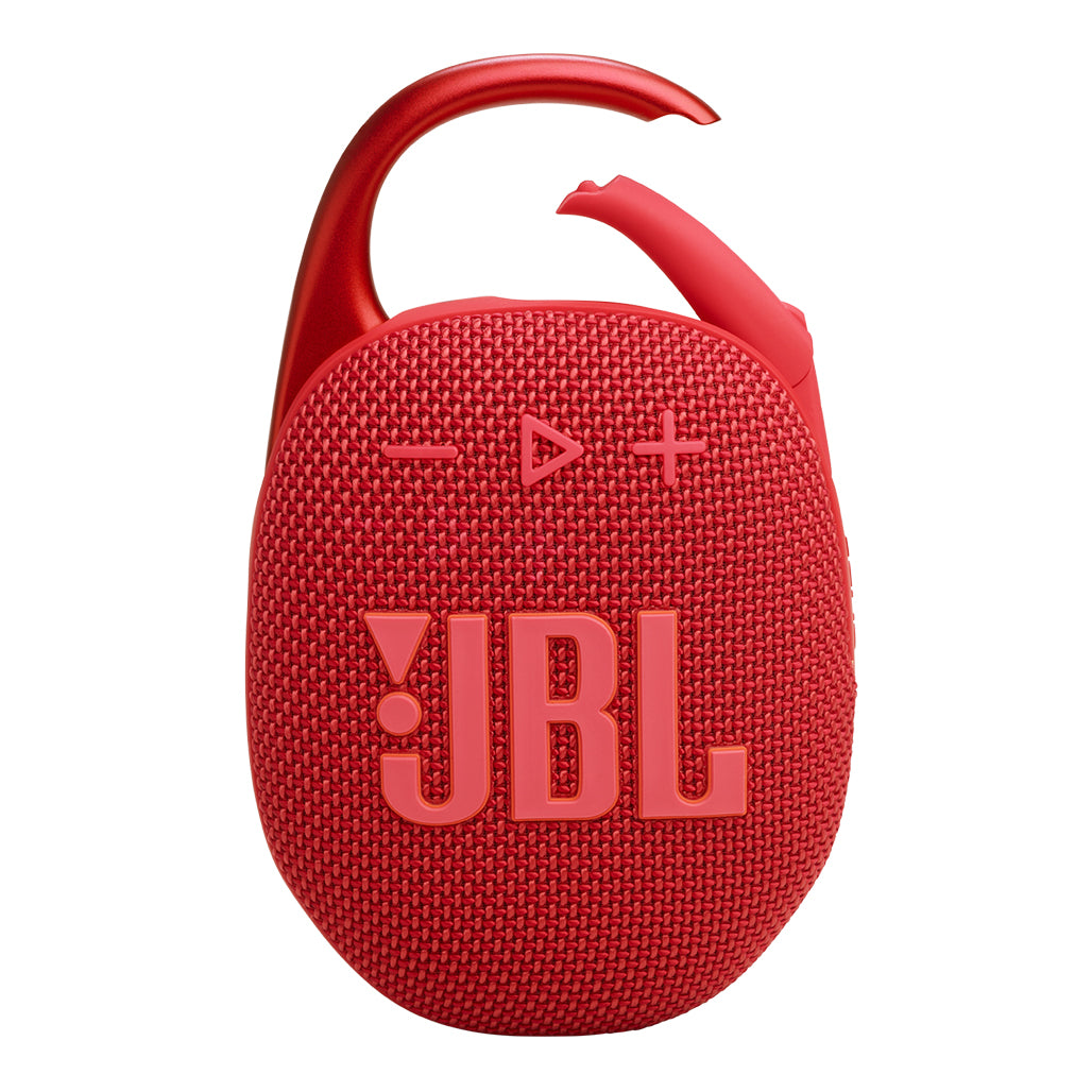 A Photo Of JBL Clip 5 Ultra-Portable Bluetooth Speaker with JBL Pro Sound, 12-Hour Playtime, IP67 Waterproof & Dustproof, Redesigned Carabiner