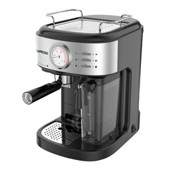 A Photo Of LePresso 20 Bar Espresso Machine with Capsule Filter & Milk Frother – 1050-1250W Black