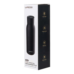 A Photo Of LePresso 600ml Smart Hydration Vacuum Bottle | LP600SBBK