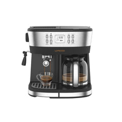 A Photo Of LePresso Dual Brew Drip Coffee & Espresso Machine - Black | LPCFFM0002-BK