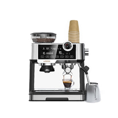 A Photo Of LePresso Advanced Espresso Machine Interactive Touch Display - Silver | LPCFFM0013