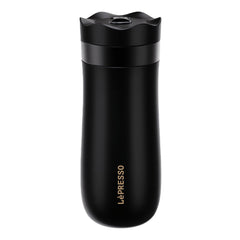 A Photo Of LePresso Insulated Mug with French Press – Dual-Layer Stainless Steel, 320ml, Leak-Proof