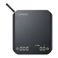 A Photo Of LePresso Digital Coffee Scale – Precision Brewing Tool in Black | LPMDCSTBK