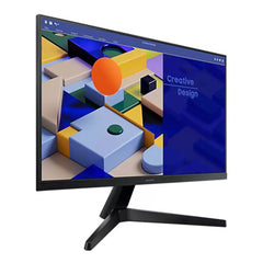 A Photo Of Samsung LS24C310EAMXZN 24-inch IPS Essential Monitor - Full HD, 75Hz Refresh Rate, Eye Saver Mode, FreeSync