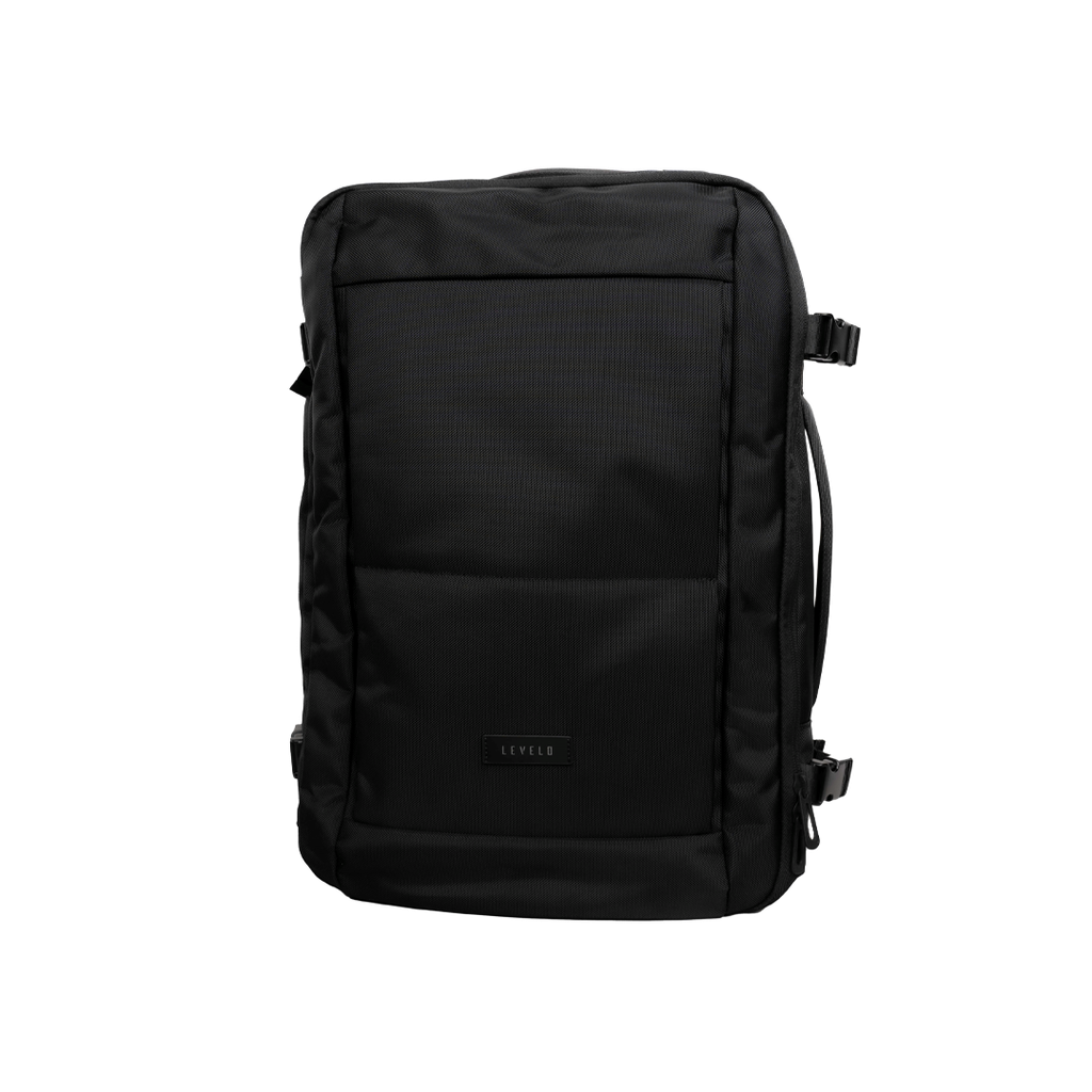 A Photo Of Levelo Aeropact Vacuum Travel Backpack - Black | LVLAPTBBK