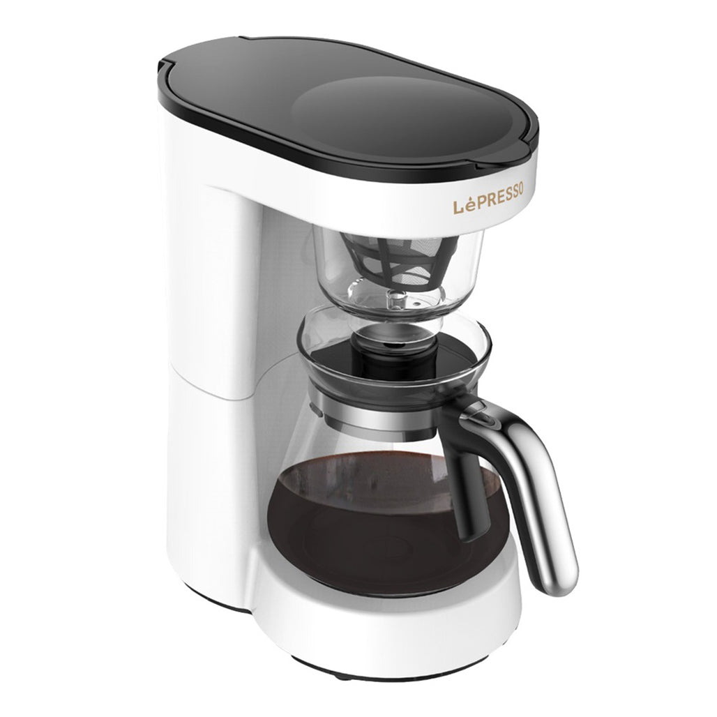 A Photo Of LePresso Drip Coffee Machine 0.75L – Compact Brewer with Auto Power Off and 700W Efficiency