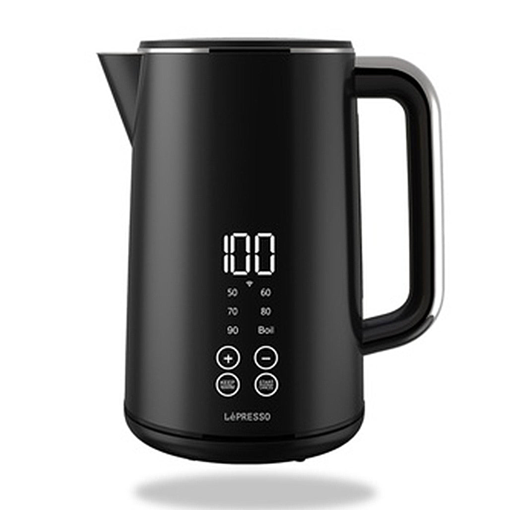 A Photo Of LePresso Smart Electric Kettle – 1.7L Touch Control with Smart App Integration | LPTPSKBK