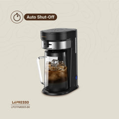 A Photo Of LePresso Cold Brew Machine Ice Coffee & Tea - Black |  LPCFFM0005-BK