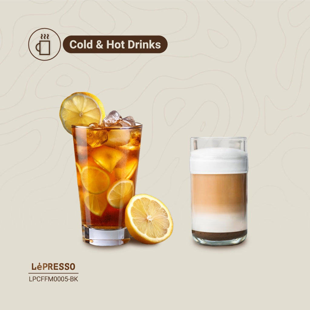 A Photo Of LePresso Cold Brew Machine Ice Coffee & Tea - Black |  LPCFFM0005-BK