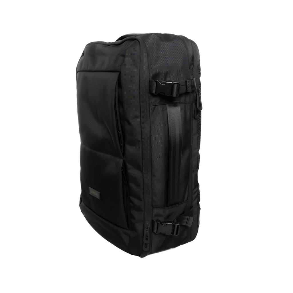 A Photo Of Levelo Aeropact Vacuum Travel Backpack - Black | LVLAPTBBK