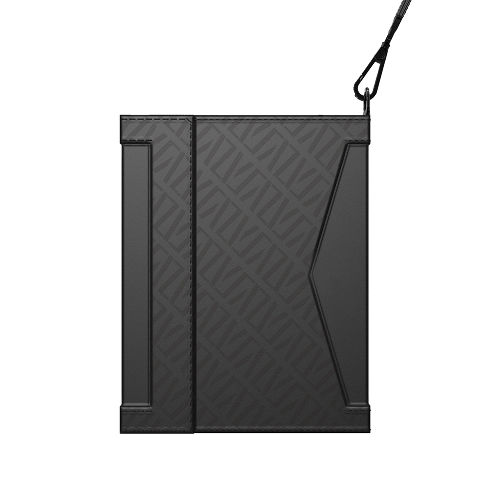 A Photo Of Levelo Offshore Passport Holder Leather Case - Black | LVLOPHLCBK