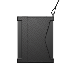 A Photo Of Levelo Offshore Passport Holder Leather Case - Black | LVLOPHLCBK