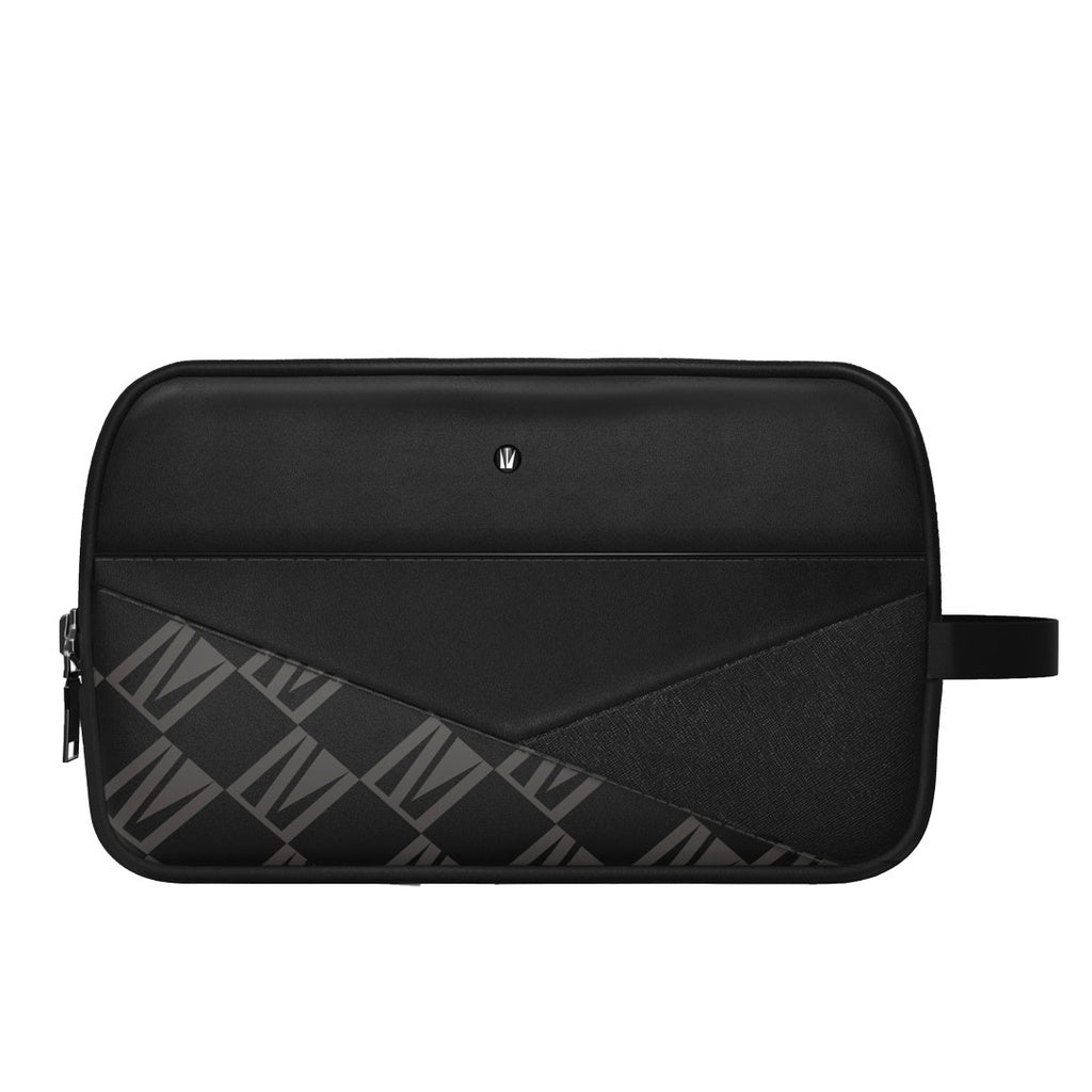 A Photo Of Levelo Poche Pouch With LVL Signature Logo - Black | LVLPPSBK