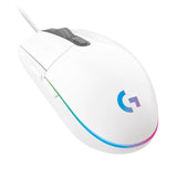 Logitech 910-005797 G203 Lightsync RGB 6 Button Gaming Mouse - White