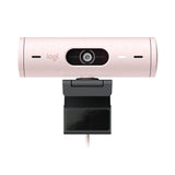 Logitech 960-001421 BRIO 500 Full HD 1080p webcam with light correction, auto-framing, and Show Mode