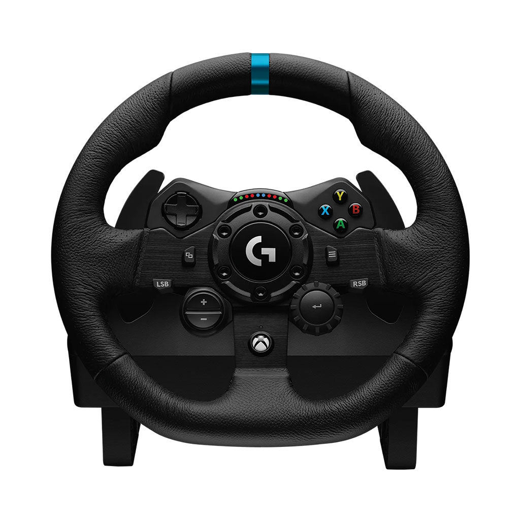 A Photo Of Logitech G923 TRUEFORCE Racing Wheel for Xbox Series X|S, Xbox One, PS5, PS4, and PC - Advanced Force Feedback and Precision Control