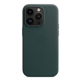 Apple iPhone MPPH3 14 Pro Leather Case with MagSafe - Forest Green