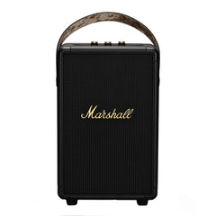 A Photo Of Marshall Tufton - Portable Bluetooth Speaker - Black/Brass