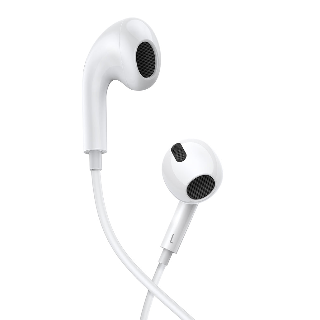 A Photo Of Baseus Encok C17 - in-Ear Wired Headphones with USB Type C Microphone - White