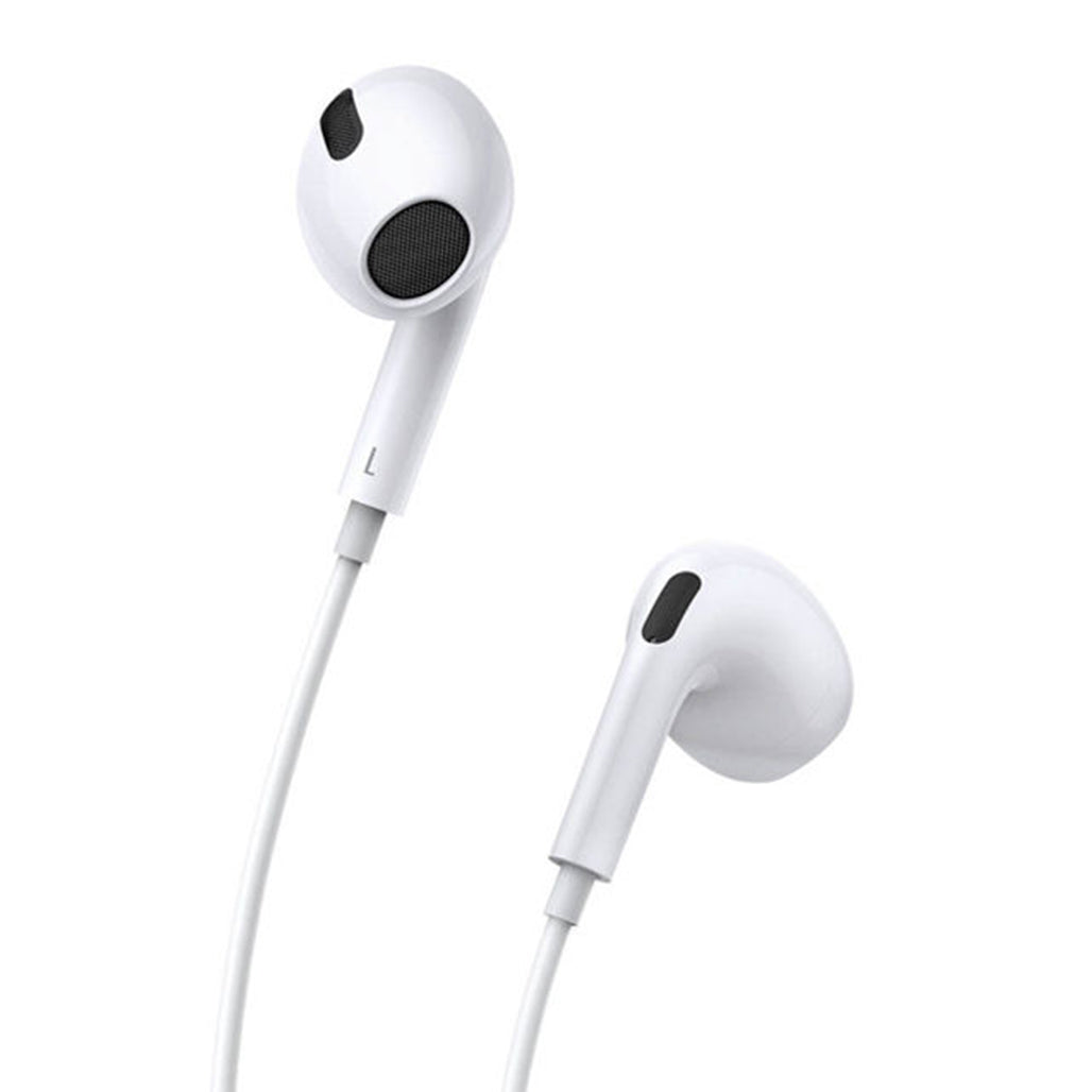 A Photo Of Baseus Earphone Encok - lateral in-ear Wired Earphone H17 - White