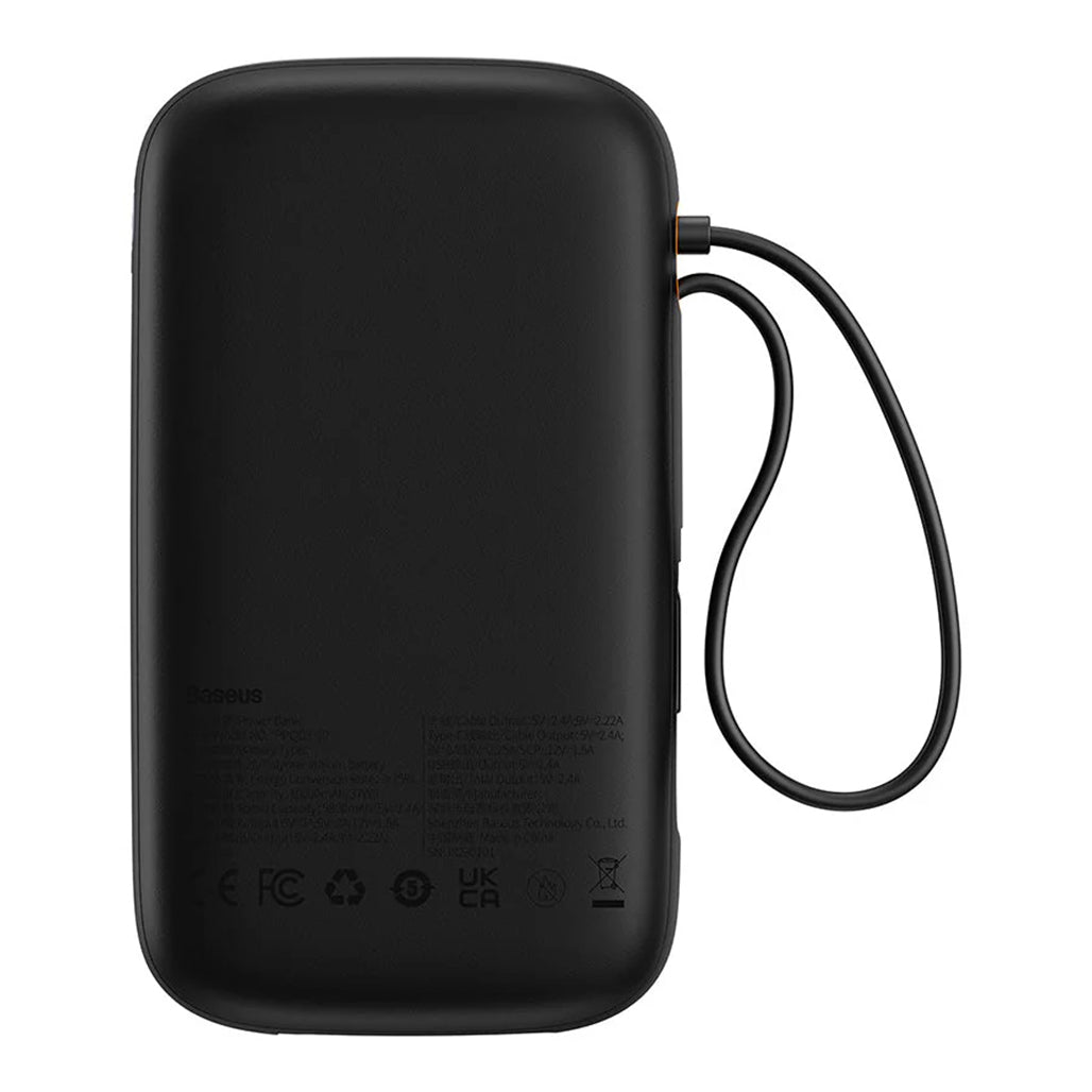 A Photo Of Baseus Qpow2 - Power Bank 22.5W 20000mAh - Black