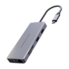 A Photo Of Powerology 11 in 1 USB-C VGA, Ethernet and HDMI Hub