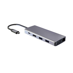 A Photo Of Powerology 11 in 1 USB-C VGA, Ethernet and HDMI Hub