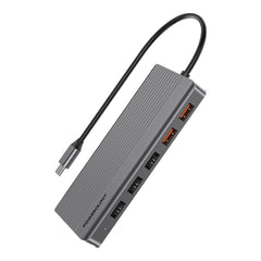 A Photo Of Powerology 12in1 USB-C Hub HDMI Type-C 100W PD Ethernet VGA USB SD MicroSD 3.5AUX