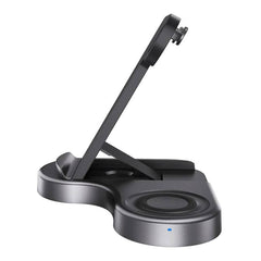 A Photo Of Powerology 3 in 1 Wireless Power-Stand Pro Charging Hub