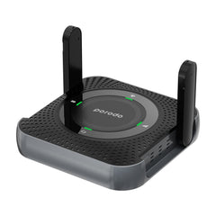 A Photo Of Porodo portable CPE MiFi 3G/4G Wireless Router 4000mAh - Black/Grey | PD-4GCPMF-BKGY