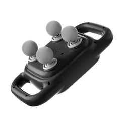 A Photo Of Porodo Lifestyle Quad Comfort Massager - Black | PD-4HMSG-BK