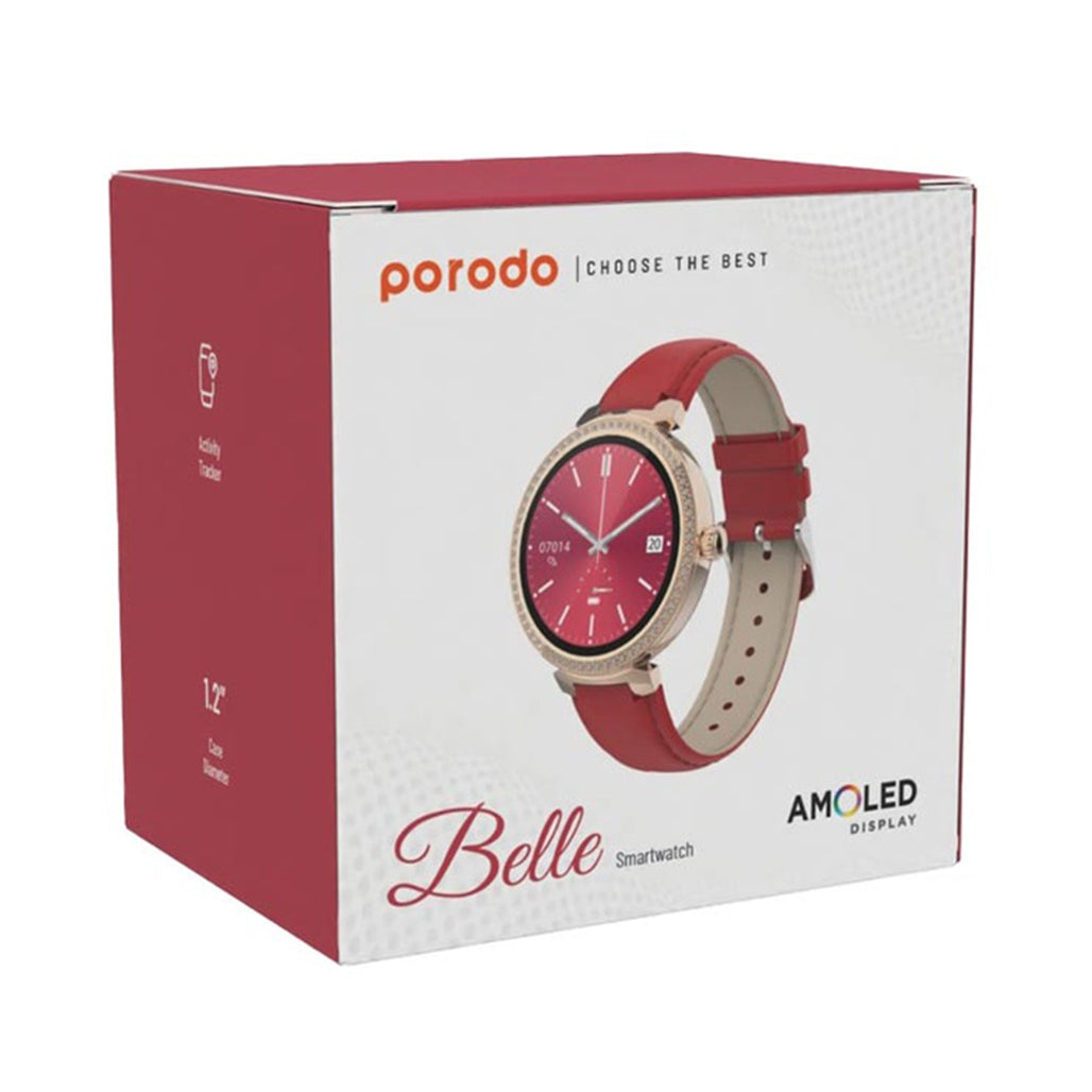 A Photo Of Porodo Belle Smart Watch AMOLED Display