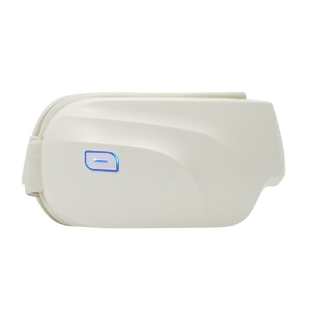 A Photo Of Porodo Rechargeable Eye Massager With Heat & Bluetooth Music - White | PD-IMS5MD-WH