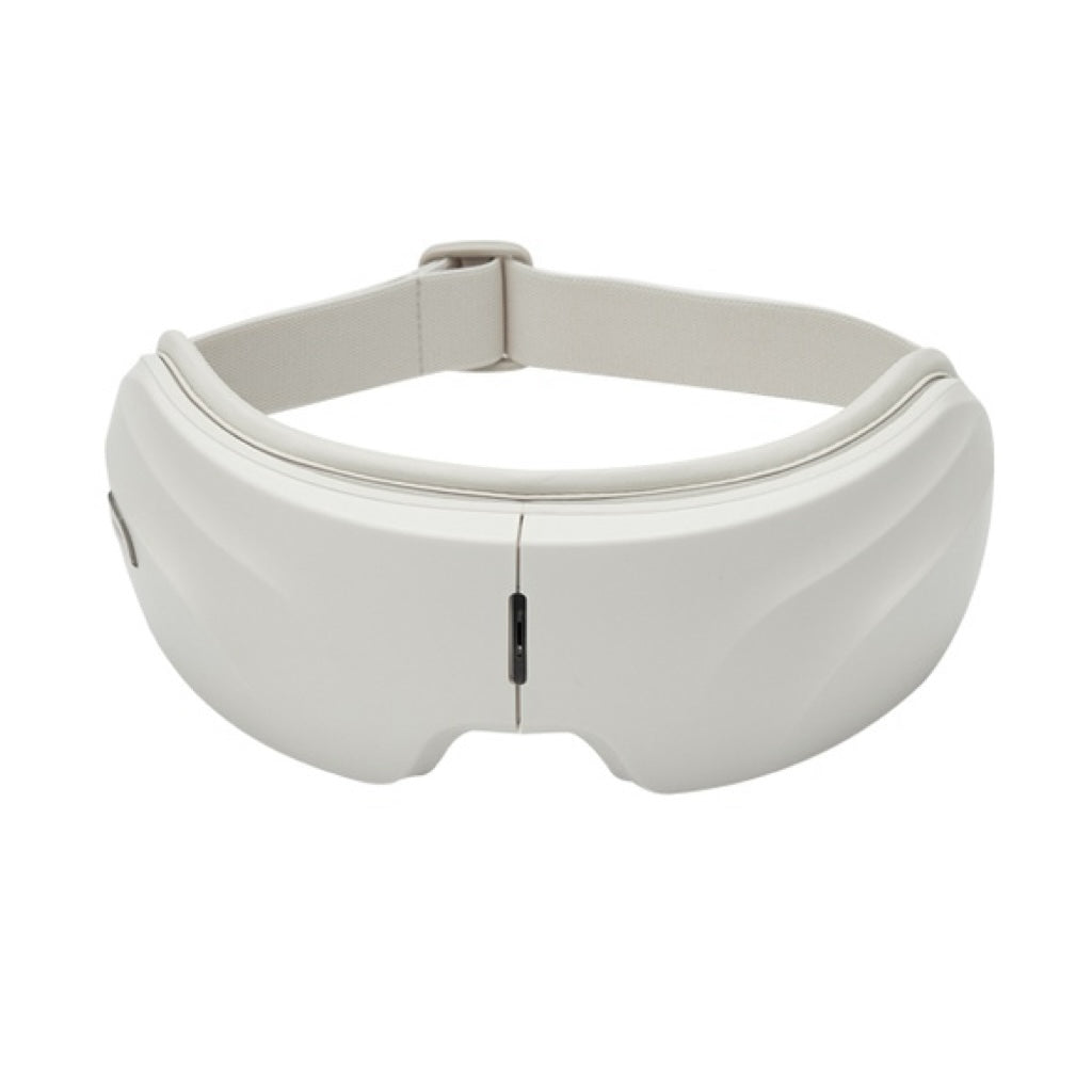 A Photo Of Porodo Rechargeable Eye Massager With Heat & Bluetooth Music - White | PD-IMS5MD-WH