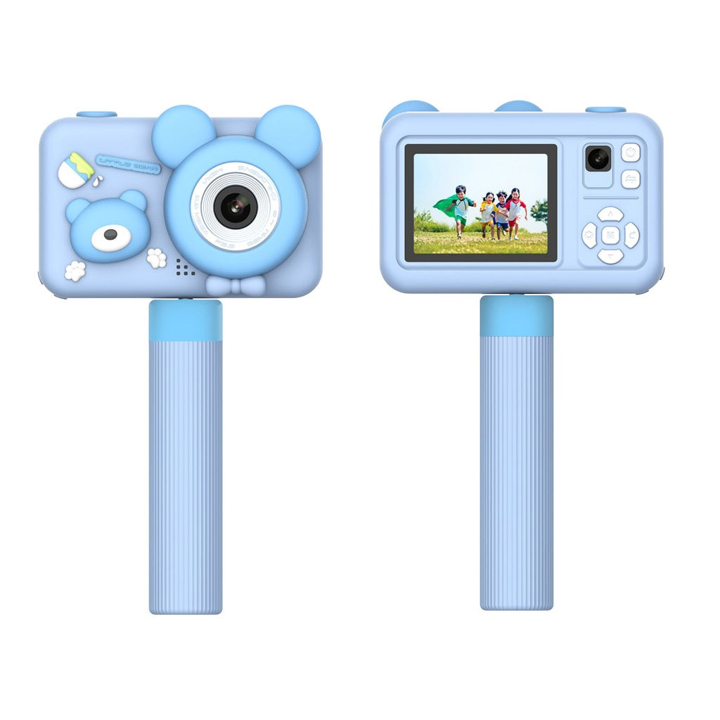 A Photo Of Porodo Kids Digital Camera with Tripod Stand 26MP 1080P 400mAh