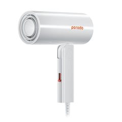 A Photo Of Porodo Lifestyle Portable Folding Ionic Hair Dryer Fast And Frizz-Free Styling | PD-LSFMHD-WH