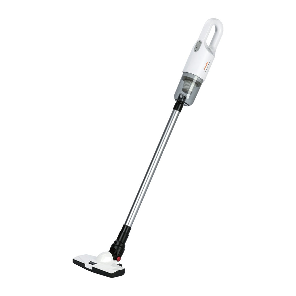 A Photo Of Porodo Portable Cordless Stick Vacuum Cleaner 11-12Kpa 100W 7500mAh - White | PD-LSPVC-WH