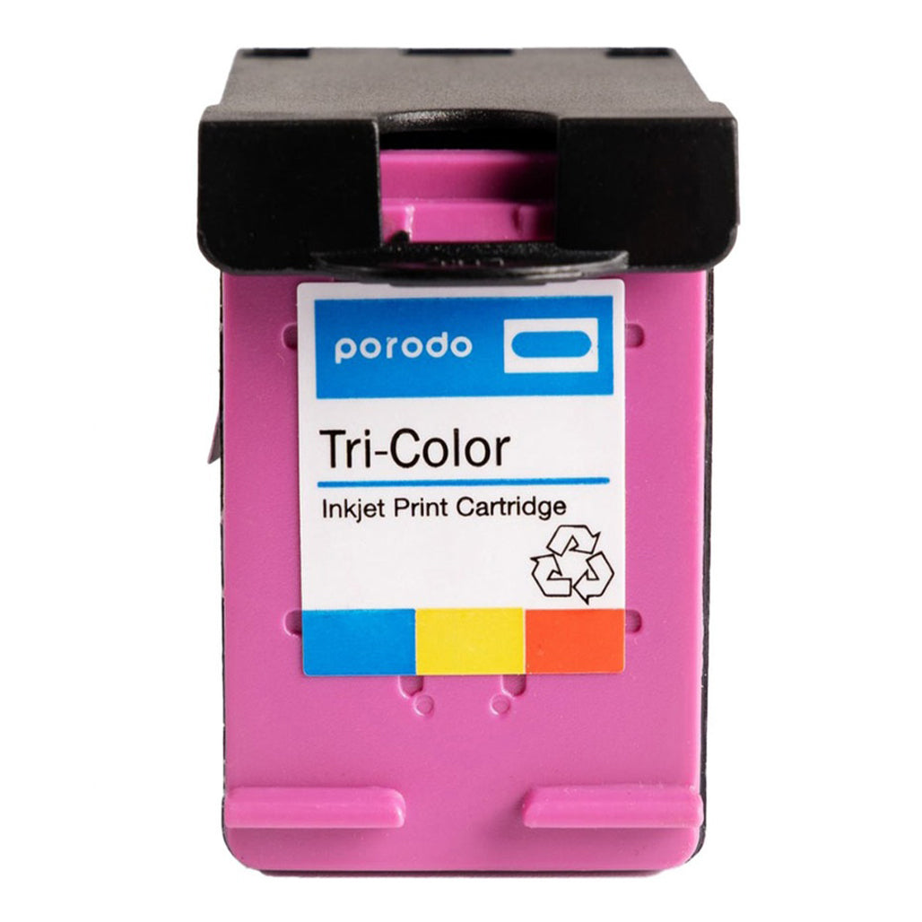 A Photo Of Porodo Tri-Color 62 Ink Cartridge