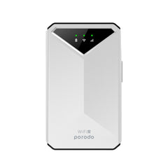 A Photo Of Porodo portable MiFi 3G/4G Router CAT4 V2 without Display | PD-PT4GRWD-WH