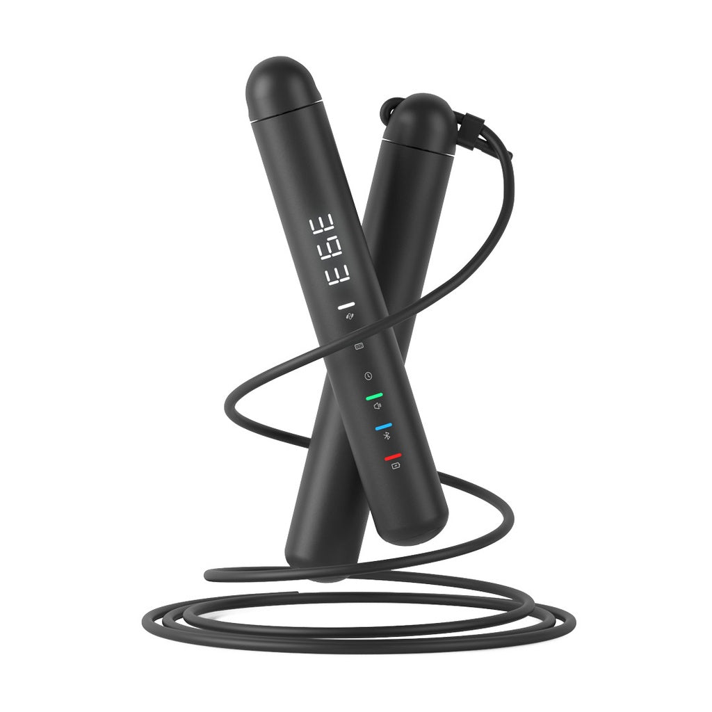 A Photo Of Porodo Lifestyle Smart Voice Jump Skip Rope | PD-SMVJP-BK