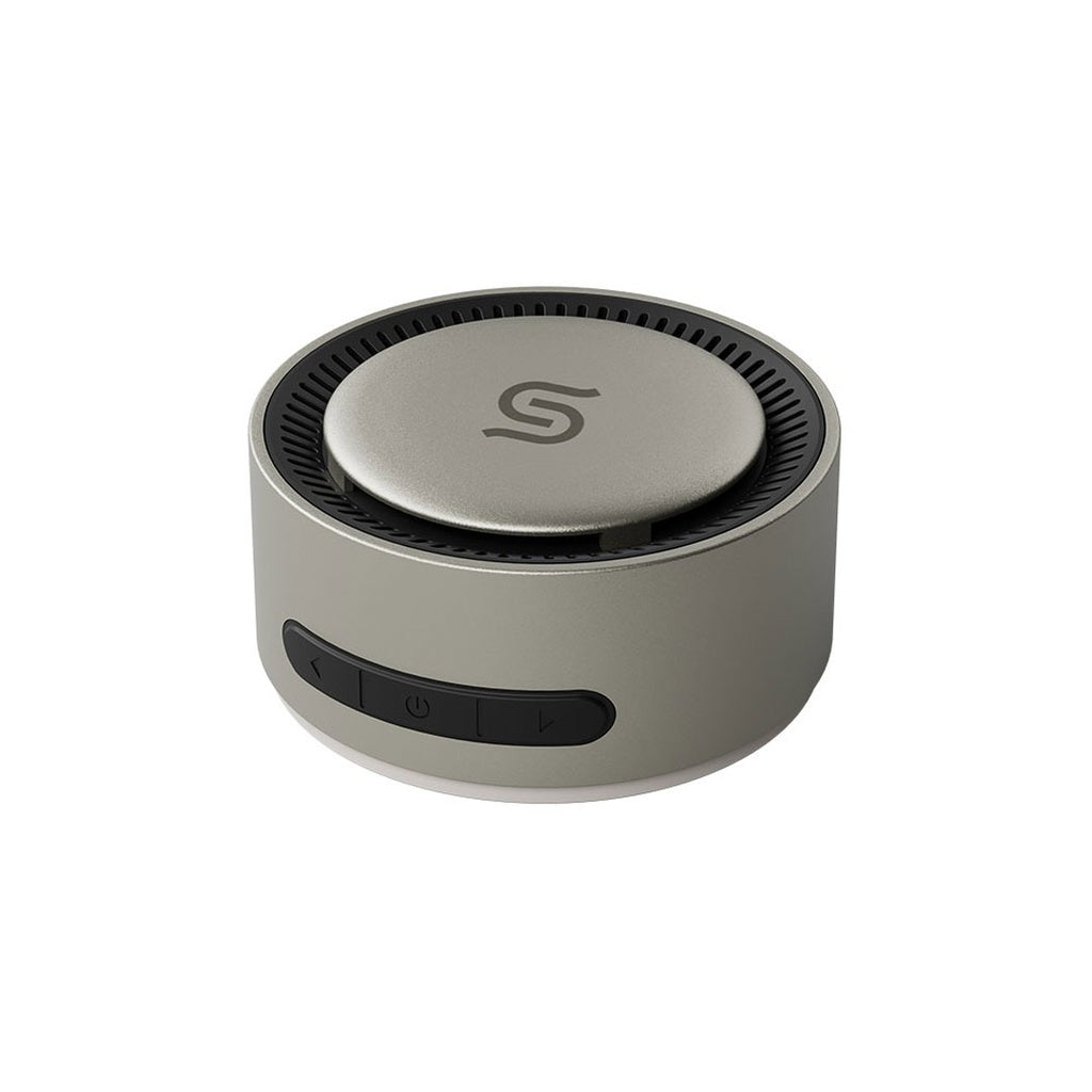 A Photo Of Porodo Soundtec Uniq Magnetic Wireless Charging Bluetooth Speaker | PD-STMWBS-TI