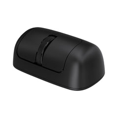 A Photo Of Porodo Wireless Horizontal Mouse DPI 2000 - Black | PD-WHRMS-BK