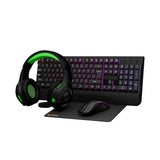 Porodo Gaming Set 4in1 (Keyboard, Mousepad, Mouse, Headphone)